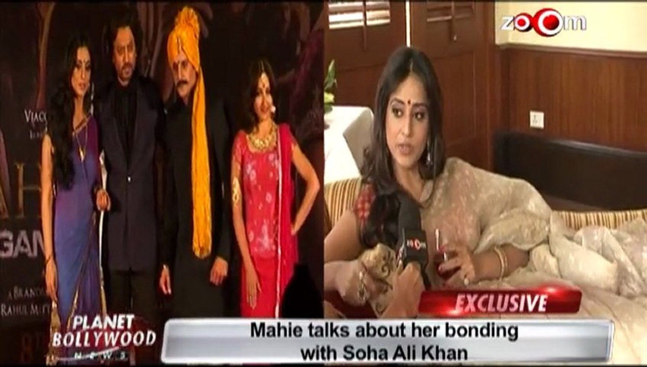 Mahie Gill promotes 'Saheb Biwi Aur Gangster Returns'