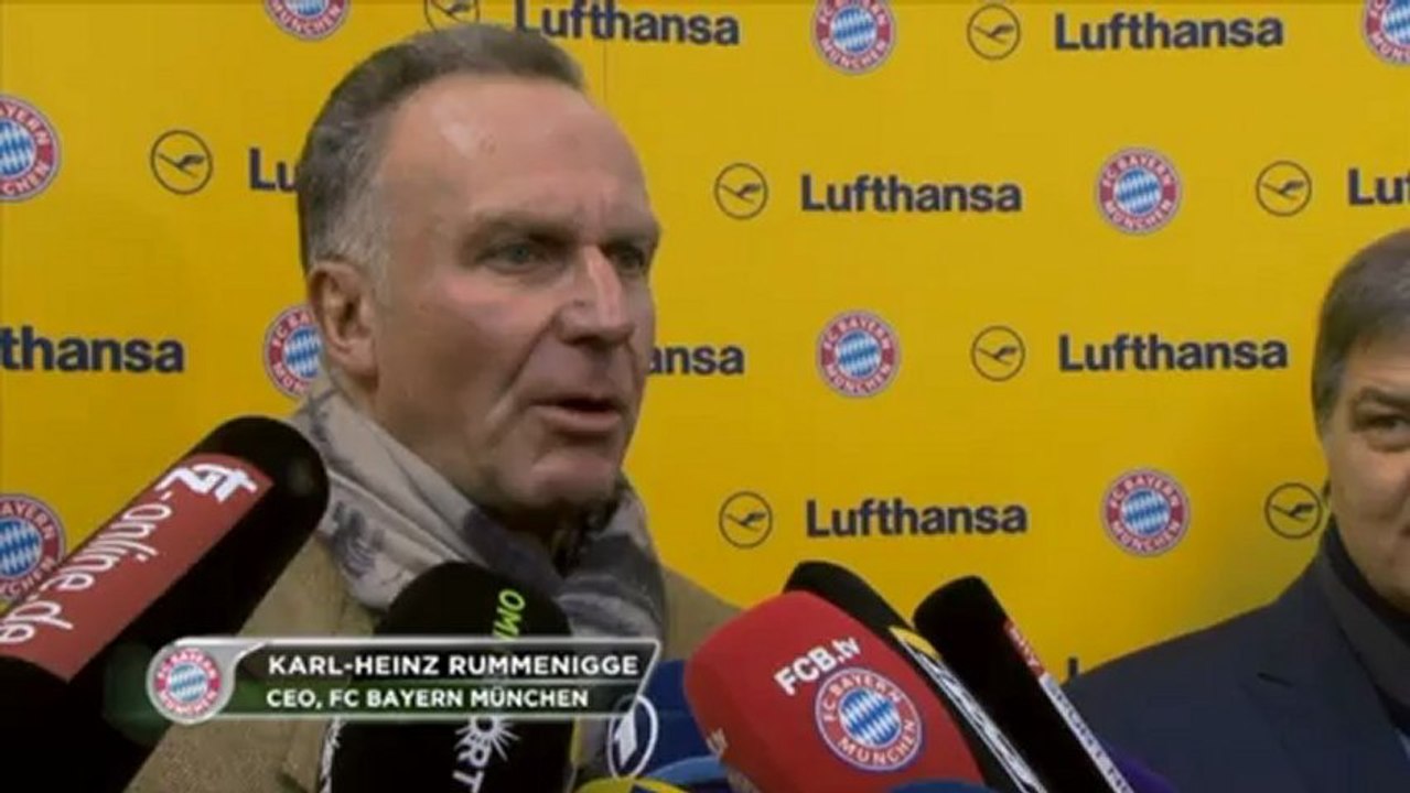 Rummenigge: Werden mit Dortmund nicht über Lewandowski verhandeln