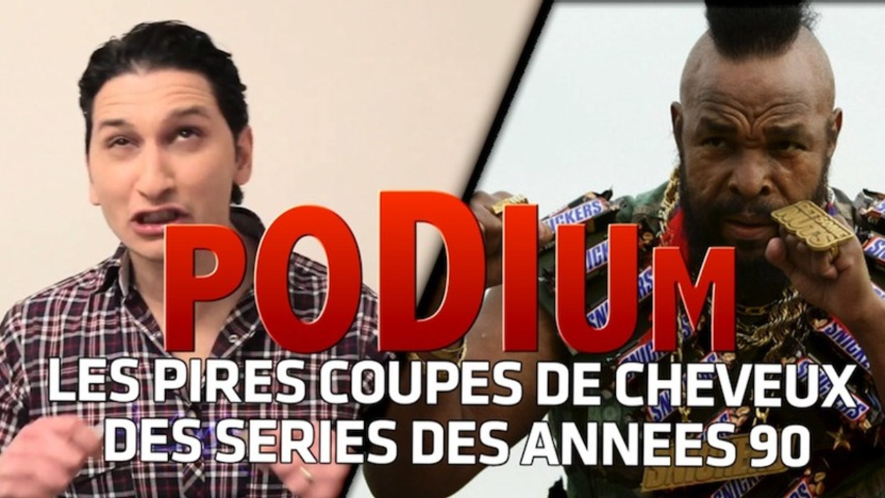 PODIUM #03 Les pires coupes de cheveux des années 90'