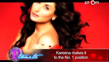 Kareena makes it to the No.1 position on the Times Celebex list