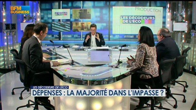 Dépenses : la majorité dans l’impasse ? - 18 février - BFM : Les décodeurs de l'éco 5/5
