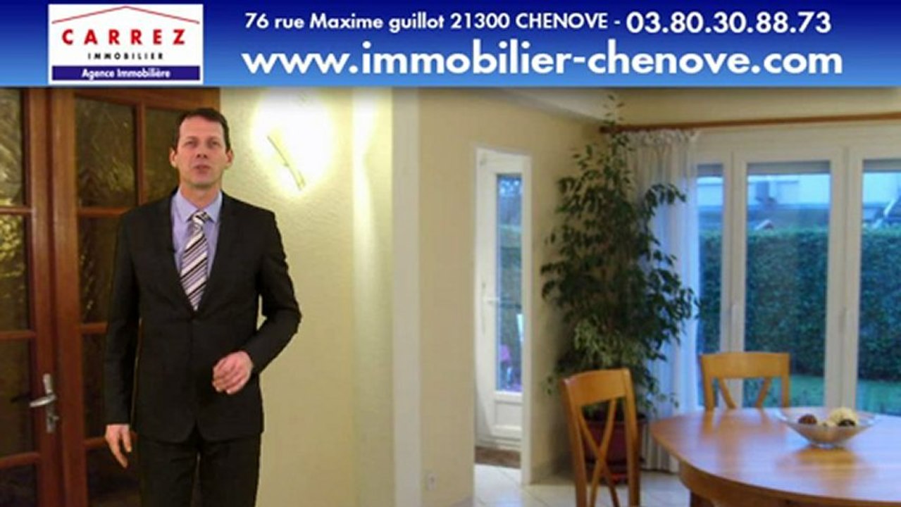 Carrez immobilier vente maison 3 chambres Dijon entièrement rénovée