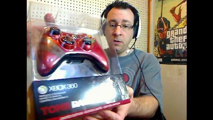 Unboxing de la manette Xbox 360 Tomb Raider