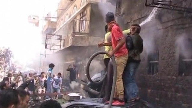 Yemeni fighter jet crashes in Sanaa