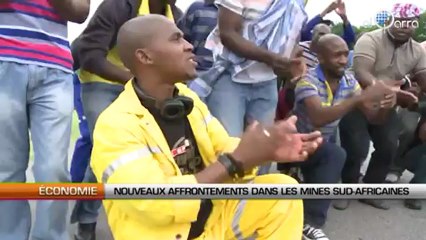 Nouveaux affrontements dans les mines sud-africaines