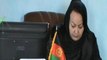 Locals honoured by first Afghan female district governor