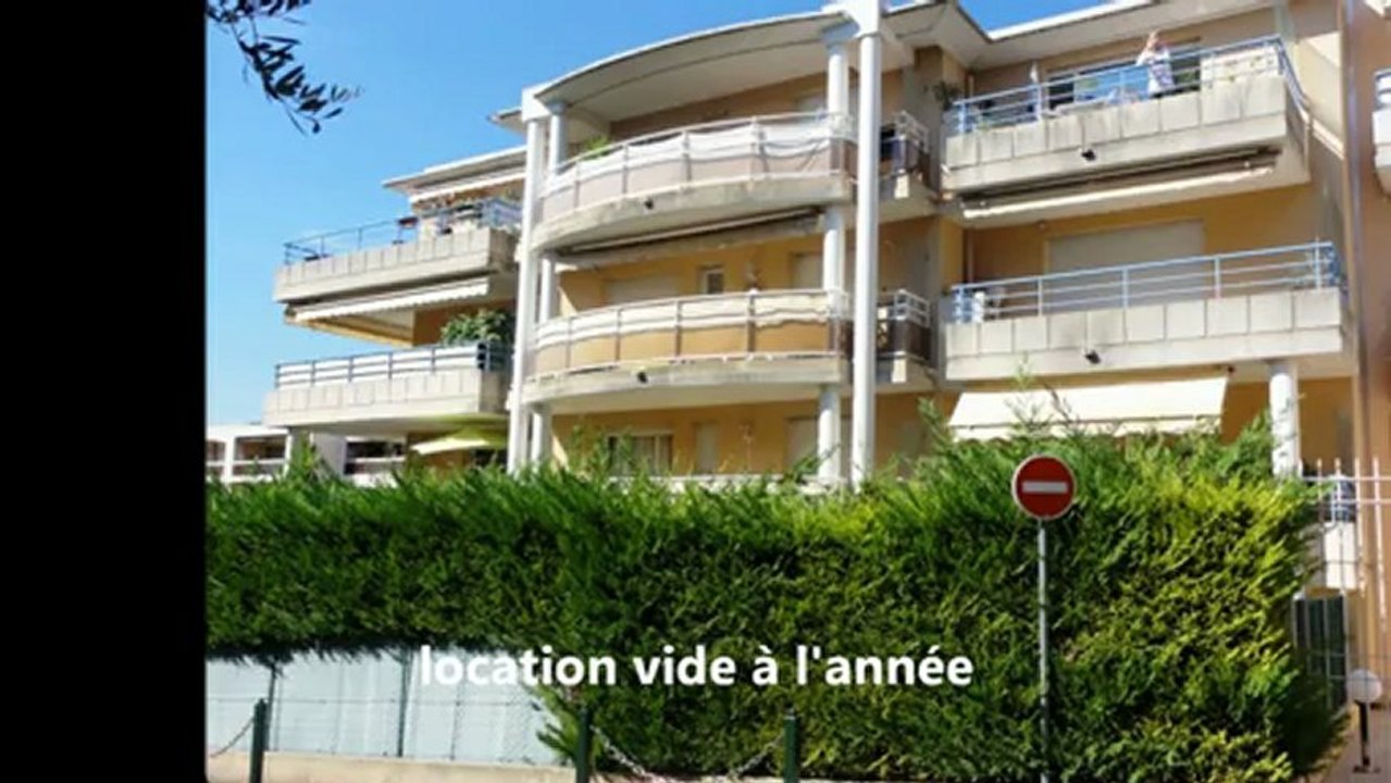 Le Cannet location vide bail de 3 ans appartement rez de jardin loué aout 2014