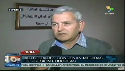 UE promete incrementar ayuda a la oposición en Siria