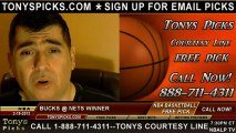 Brooklyn Nets versus Milwaukee Bucks Pick Prediction NBA Pro Basketball Odds Preview 2-19-2013