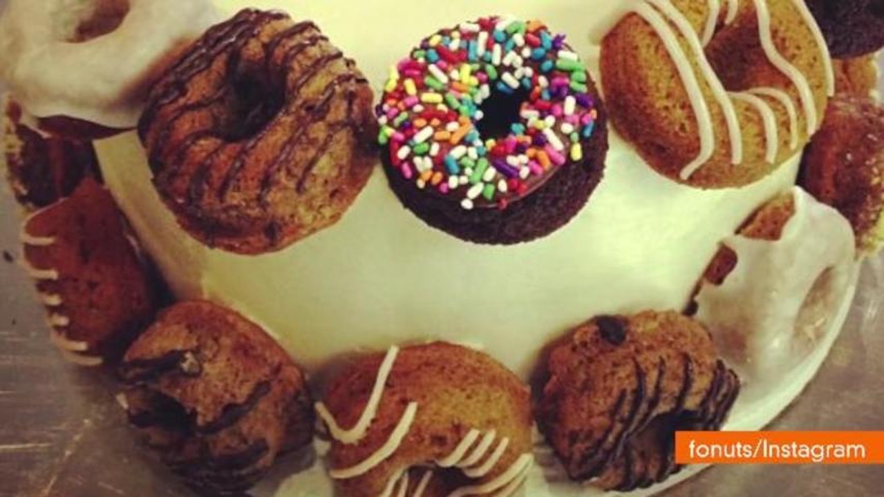 Bakery Selling Baked, Gluten-Free Faux Donuts