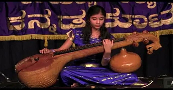 VIDYARANYA KANNADA KOOTA: DASA DAY 2012: VEENA CONCERT: ARTHI AND ATHREY NADHAN