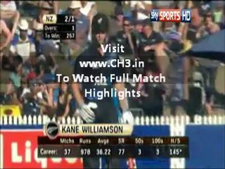 New Zealand Vs England 2nd ODI Live Streaming 20 Feb 2013 New Zealand v England 2nd ODI Highlights at Napier