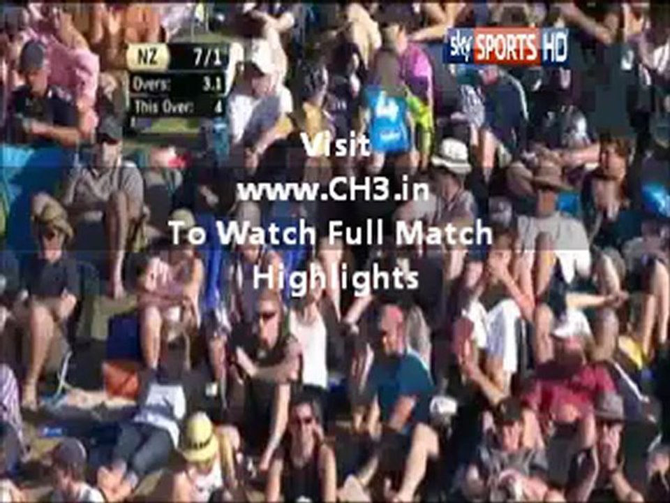 New Zealand Vs England 2nd ODI Live Streaming 20 Feb 2013 New Zealand v England 2nd ODI Highlights at Napier