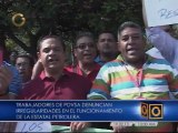 Protestan trabajadores de Pdvsa Zulia para denunciar irregularidades