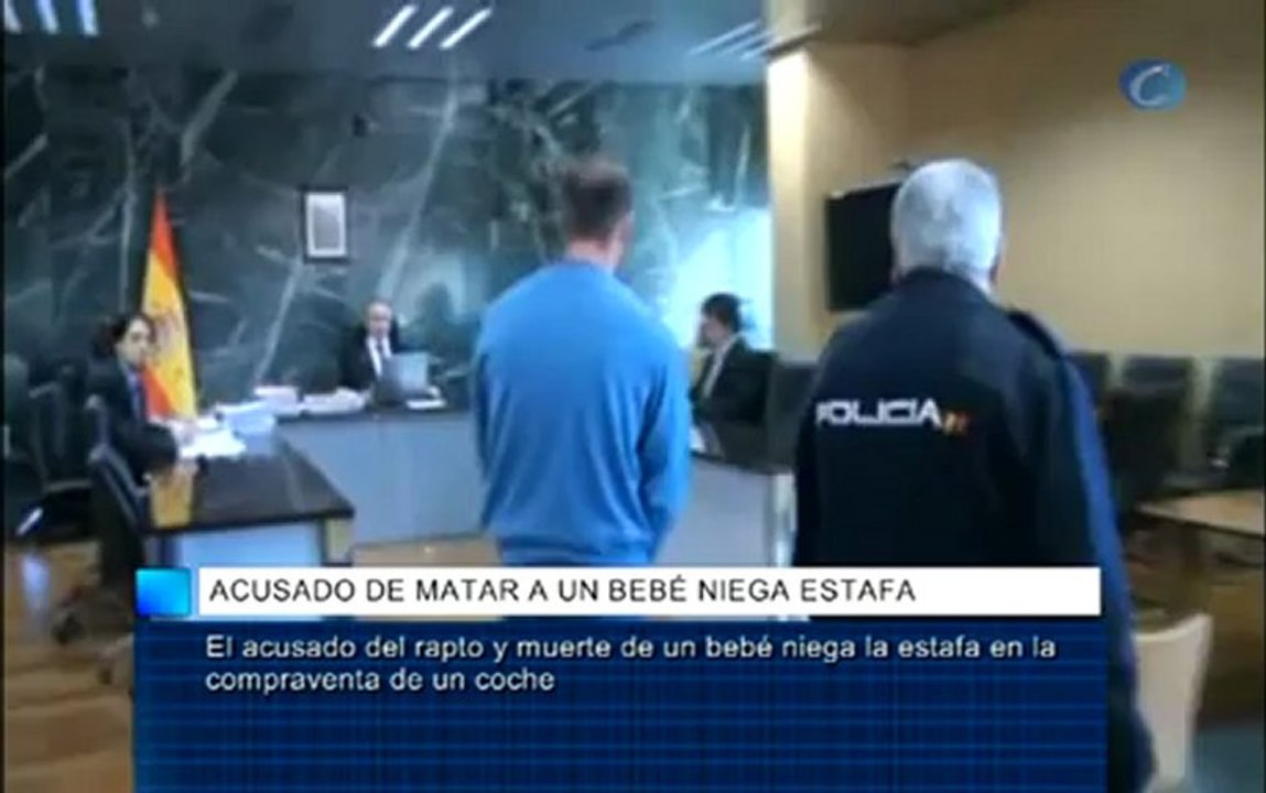 El acusado del rapto y muerte de un bebé niega la estafa en la compraventa de un coche