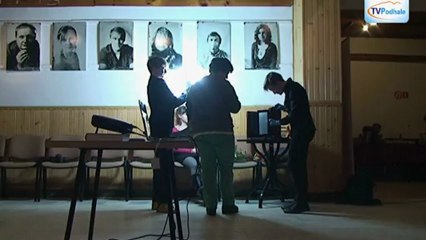 Fotografowanie techniką XIX-wieczną w rabczańskim MOK