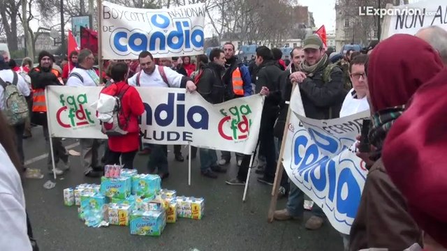 Manif contre les licenciements boursiers: Ce n'est qu'une étincelle