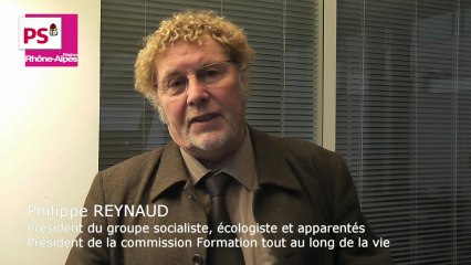 Rencontres du Service Public Régional de la Formation - Philippe REYNAUD