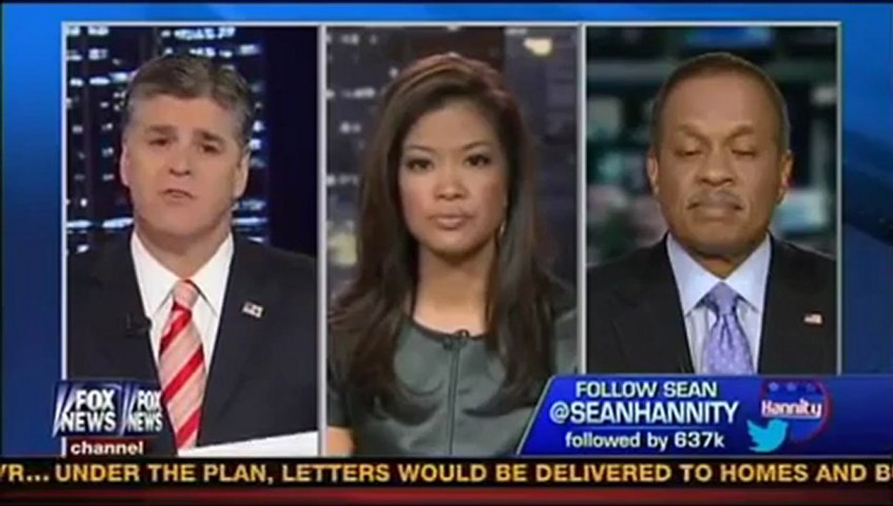 Sean Hannity, Michelle Malkin Face Off With Juan Williams Over Obama's Lies