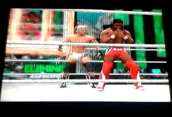 Elimination Chamber 2013 - Dolph Ziggler vs Kofi Kingston