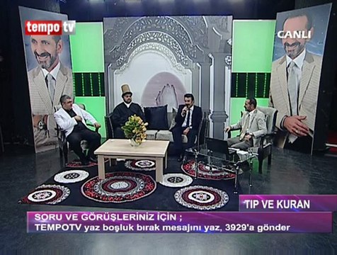 TEMPO TV'DE.TIP VE KURAN PROĞRAMINDA,TANJU TAYFUR 'MEDİNEYE VARAMADIM'(İLAHİ)