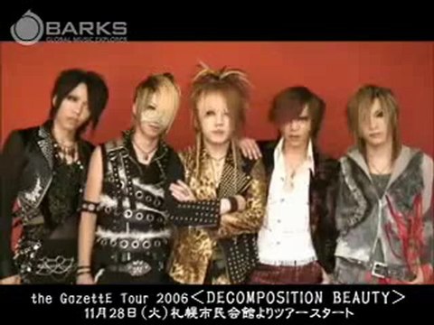 The GazettE Barks ID October