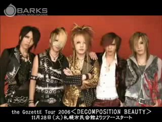The GazettE Barks ID October