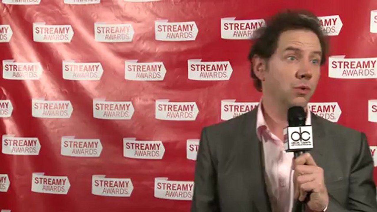 Streamys 2013 Backstage Interview Jamie Kennedy