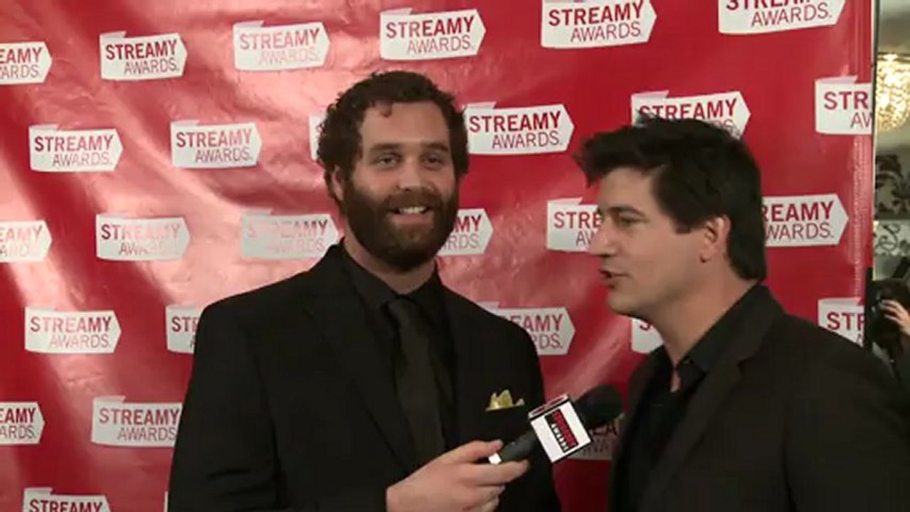 Streamy Awards 2013 Backstage Interview Epic Meal Time's Harley Morenstein & Ken Marino