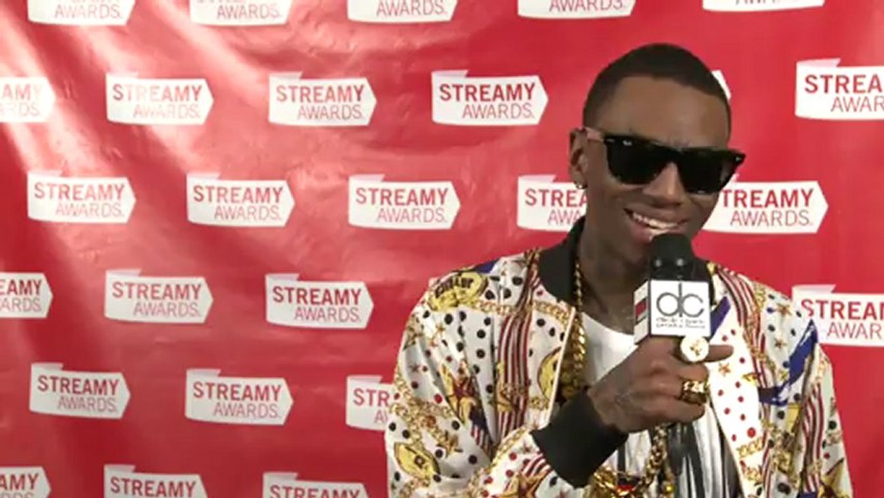 Soulja Boy Backstage Interview - Streamy Awards 2013