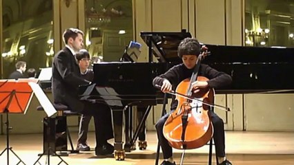 Yanis Boudris violoncelliste surdoué. A 14 ans concert Tchaikovsky "TELLOPEZZO CAPRISIOSO"