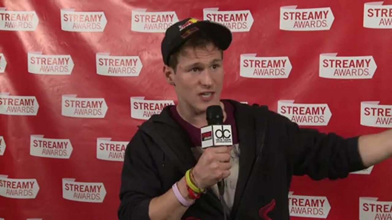 Streamys 2013 Ryan Doyle Best International Series Travel Stories  Backstage Interview
