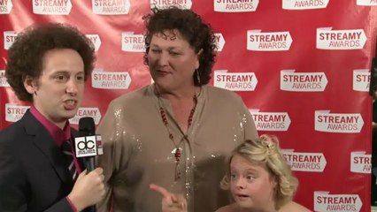 Streamys 2013 Cast of Glee Backstage Interview