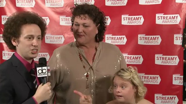Streamys 2013 Cast of Glee Backstage Interview