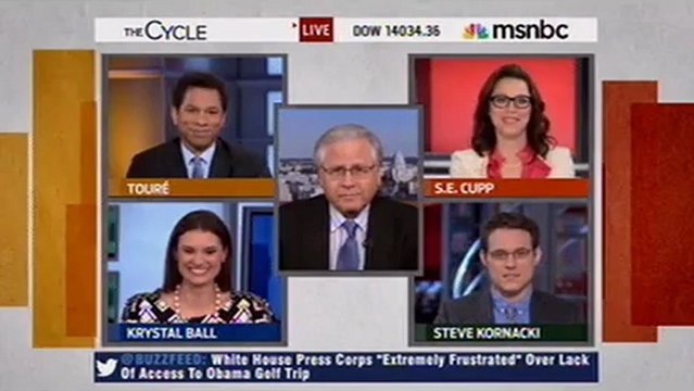 Howard Fineman On Golf-Gate- Press Deserves To Be Shut Out, Not ‘Worthy Of The Access We’re Not Getting’ VW7DLR0J37R4DGJ8-Merge_108_780_576x0