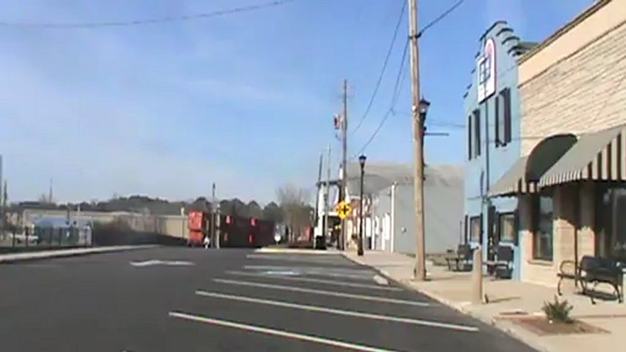 Union Pacific stack train through Austell Ga. into Whitaker Yard