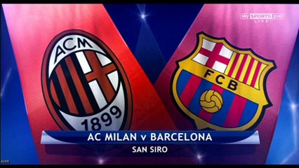 AC Milan vs. Barcelona Live Stream Online Champions League 20th February 2013