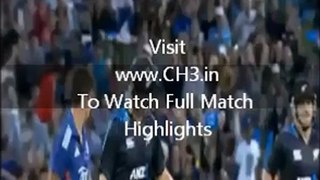 New Zealand vs England 2nd ODI Highlights 20 February 2013