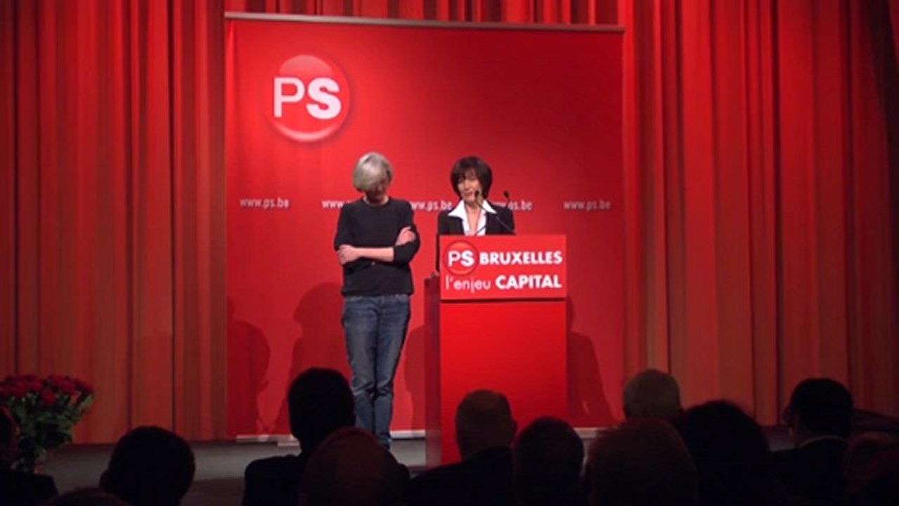 Congrès PS Bruxellois - Laurette Onkelinx 1