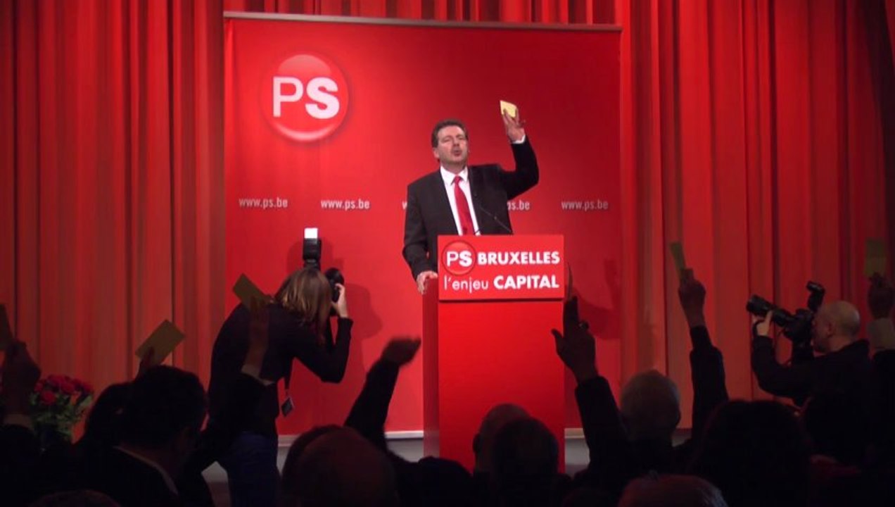 Congrès PS Bruxellois - Rudi Vervoort