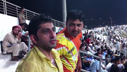 Nauman Watching Pak vs Aus 31 August 2012 - Part 2