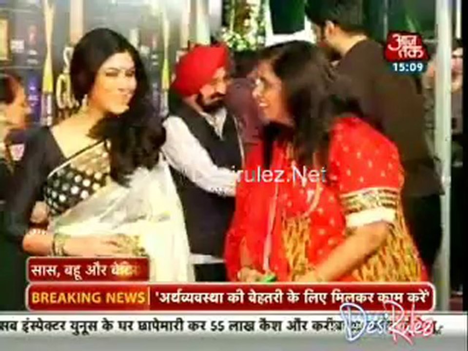 Saas Bahu Aur Betiyan [Aaj Tak] 20th February 2013pt2