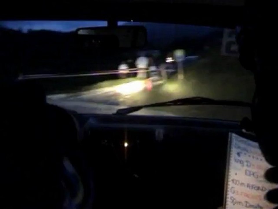 rallye des bauges 2012 es1 Portugal/Caille