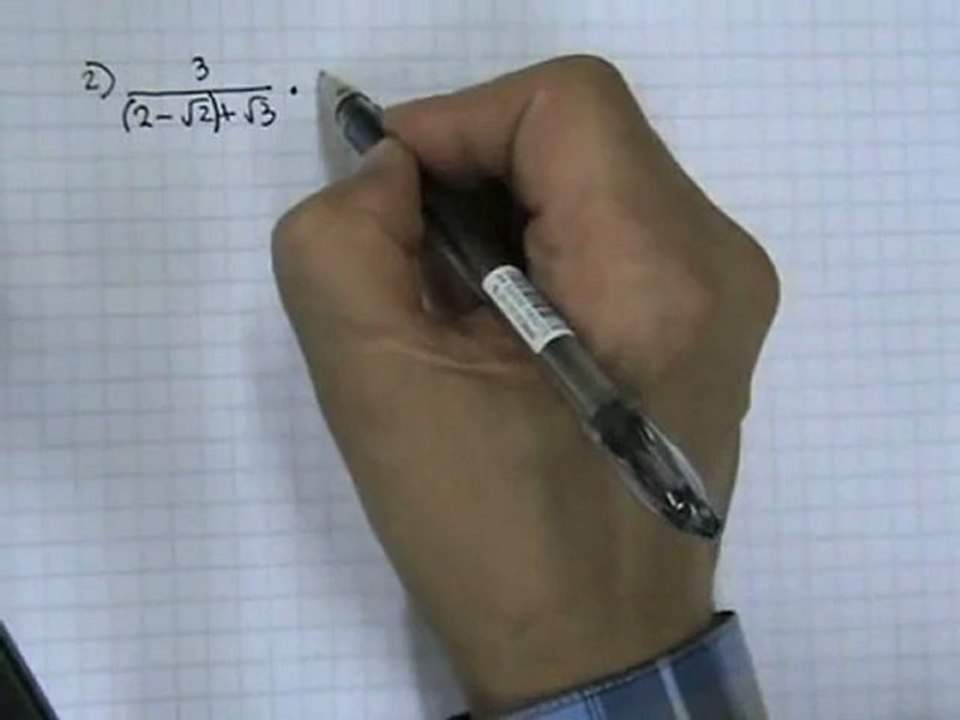 racionalizacion ejemplo