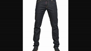 Dsquared  19cm Dark Washed Denim Slim Fit Jeans Uk Fashion Trends 2013 From Fashionjug.com