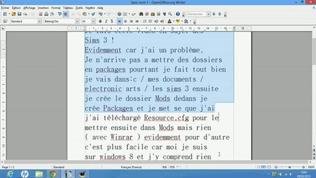 [Sims 3] Aidez moi pour mettre en packages