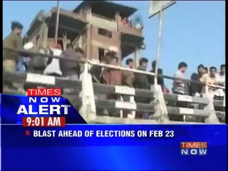 Blast in Dimapur railway station kills one.