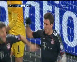 Arsenal vs Bayern 1-3 Goal and highlights champions league 19/2/2013