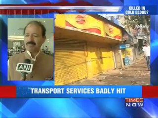 All India trade union bandh disrupts life.