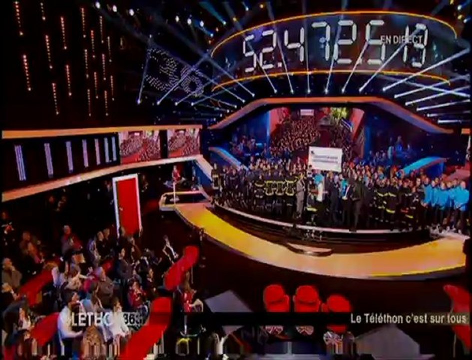 Les sapeurs-pompiers de France et le Téléthon 2012